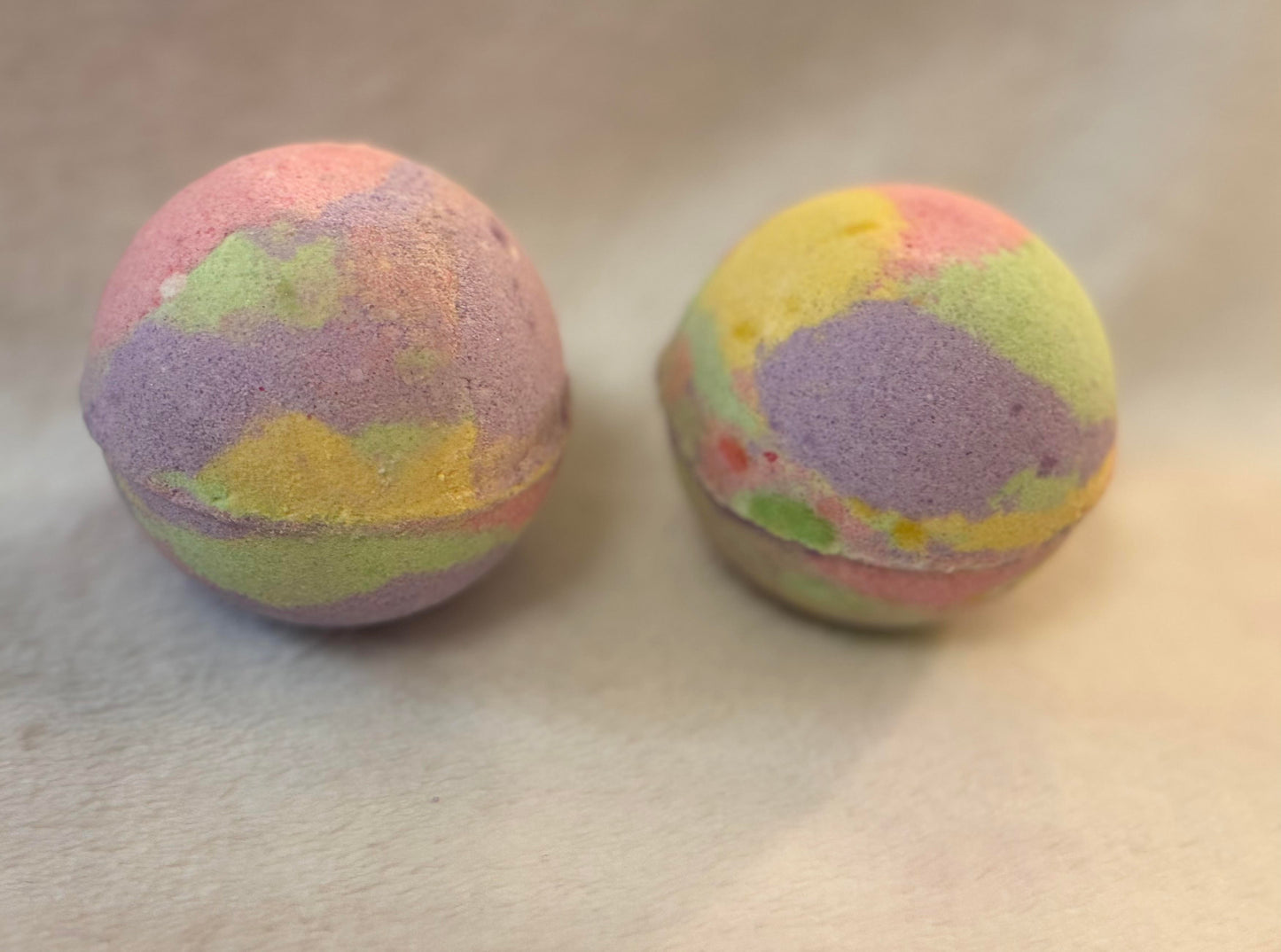 Passionfruit and Pineapple Goat Milk Bath Bomb