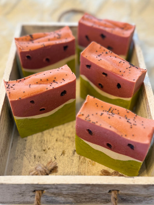 Watermelon Mint Cold Press Soap